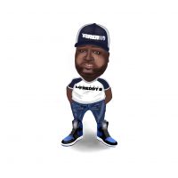 DJFREDDYB HEAVY HITTER DJ Freddy Logo
