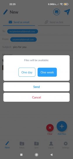 Step 3 Press Send v2 Step 3 Press Send