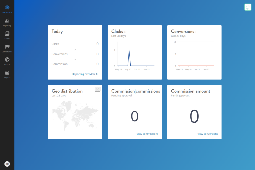 Affiliate Dashboard