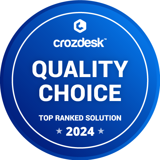 Crozdesk quality choice badge